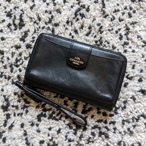 Black Coach Wallet